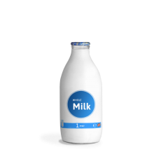 London Milk Delivery Glass Bottle