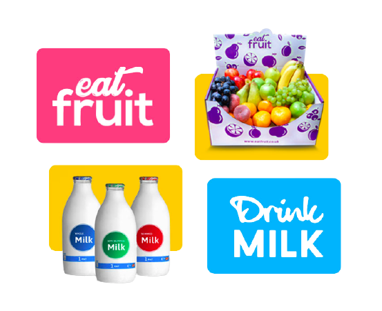 Fruit and Milk